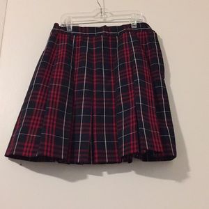 Plaid Uniform Skirt